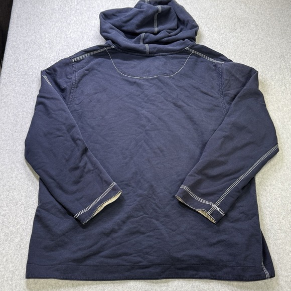 Ralph Lauren Jeans Co RL67 Navy Hooded Jacket 1X‎ Women's Cotton Zip Snap - Picture 11 of 11